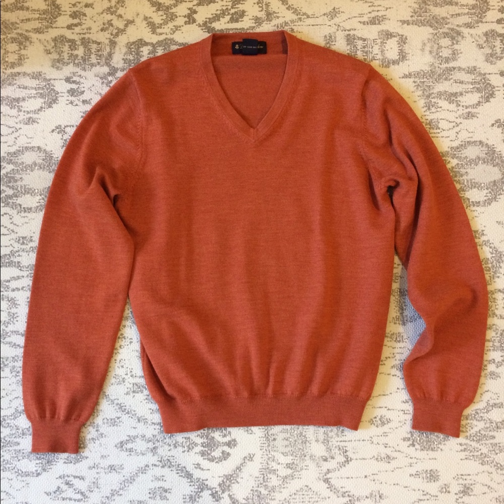Brooks Brothers stretch merino wool sweater